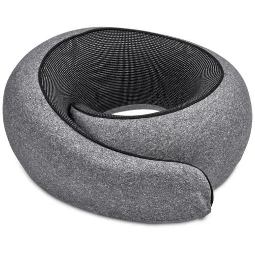Serendipio Serene Neck Travel Pillow Grey Closed